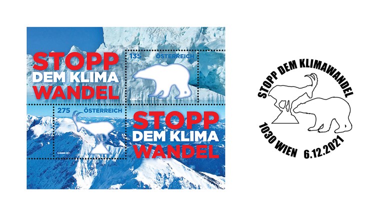 Special stamp December Stop climate change